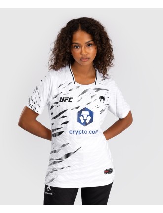 Top Choice UFC Fusion by Venum Authentic Fight Night Women Walkout Jersey - White New Collection