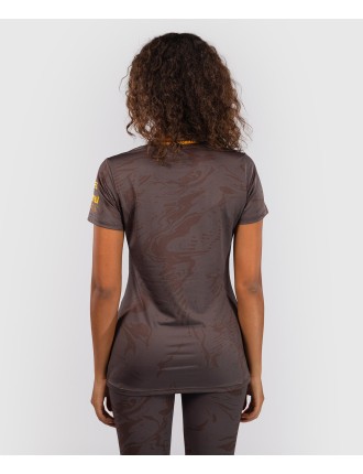 Top Choice UFC Fusion by Venum Fight Week Women Dry-Tech T-Shirt - Earthen Brown Available for Immediate Shipping