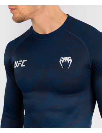 Top Choice UFC Fusion by Venum Fight Week Men Performance Long Sleeve Rashguard - Oceanic Blue New Release