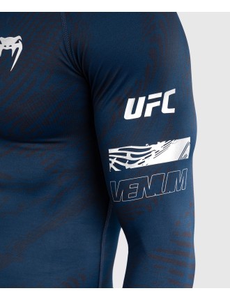 Top Choice UFC Fusion by Venum Fight Week Men Performance Long Sleeve Rashguard - Oceanic Blue New Release