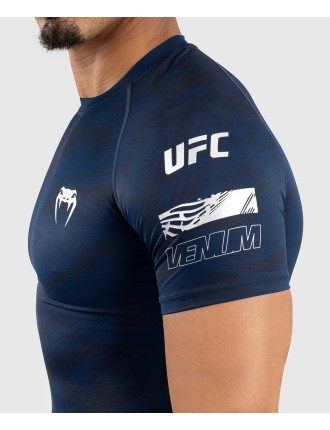 Top Choice UFC Fusion by Venum Fight Week Men Performance Short Sleeve Rashguard - Oceanic Blue Latest Edition