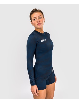 Top Choice UFC Fusion by Venum Fight Week Women Performance Long Sleeve Rashguard - Oceanic Blue Just Launched