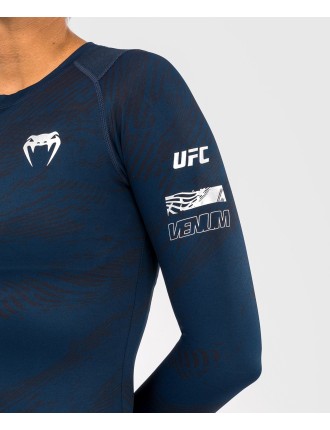 Top Choice UFC Fusion by Venum Fight Week Women Performance Long Sleeve Rashguard - Oceanic Blue Just Launched