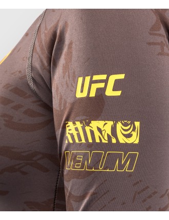 Top Choice UFC Fusion by Venum Fight Week Women Performance Long Sleeve Rashguard - Earthen Brown