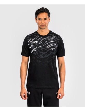 Top Choice UFC Fusion by Venum Men Replica Short Sleeve T-Shirt - Black Ready for Shipment