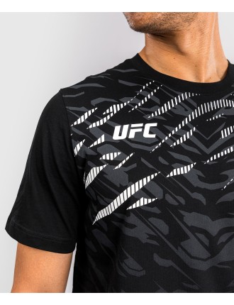 Top Choice UFC Fusion by Venum Men Replica Short Sleeve T-Shirt - Black Ready for Shipment