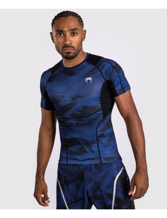 Top Choice Venum Electron 3.0  Short Sleeve Rashguard - Navy Just Launched