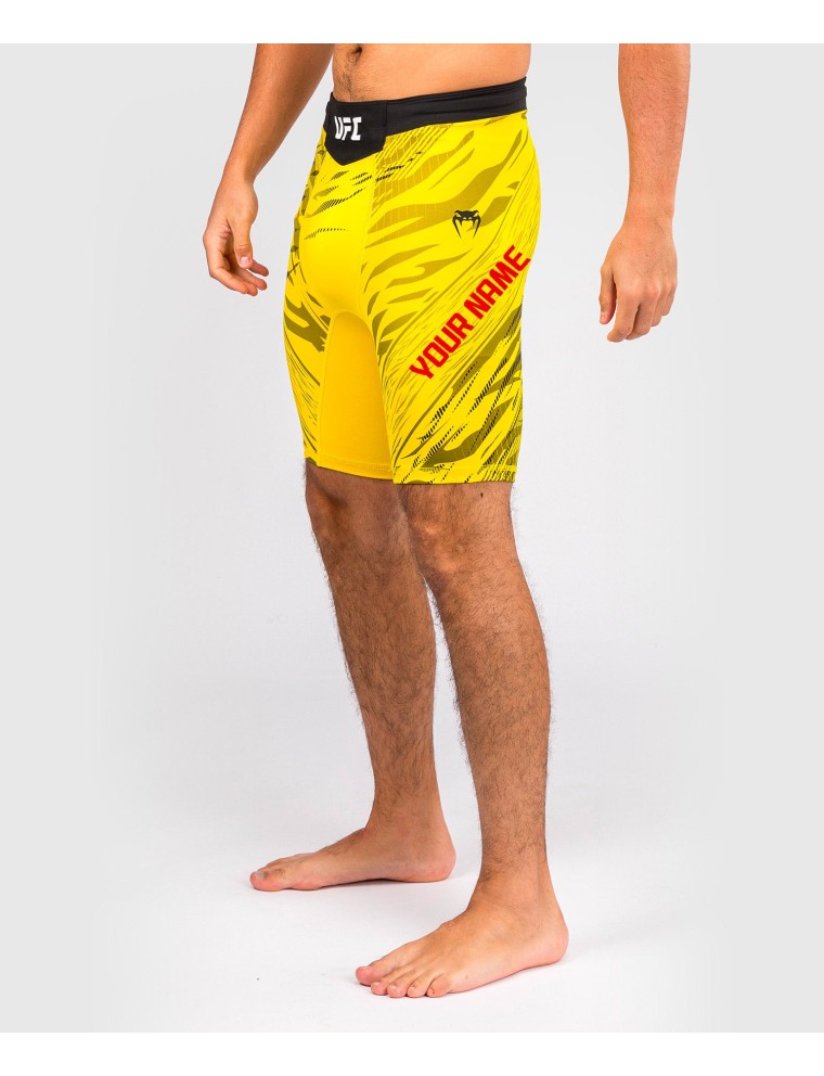 Top Choice UFC Fusion by Venum Personalized Authentic Fight Night Men Vale Tudo Short - Yellow In Stock