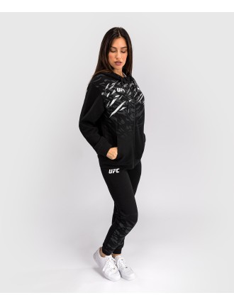 Top Choice UFC Fusion by Venum Women Replica Zip Hoodie - Black Just In