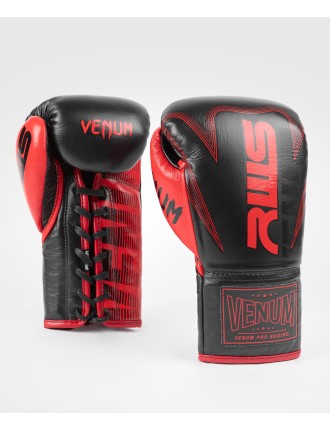 Top Choice RWS X Venum Official Boxing Gloves with Laces - Black New Collection