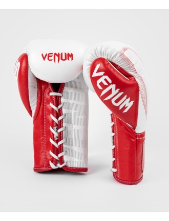 Top Choice RWS x Venum Official Boxing Gloves with Laces - White New Stock