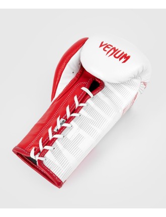 Top Choice RWS x Venum Official Boxing Gloves with Laces - White New Stock