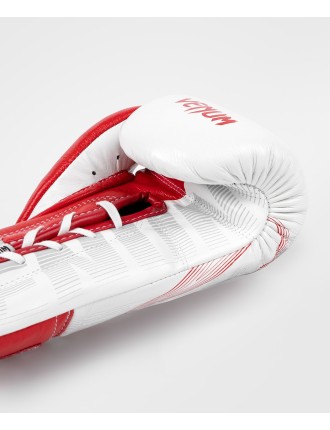 Top Choice RWS x Venum Official Boxing Gloves with Laces - White New Stock