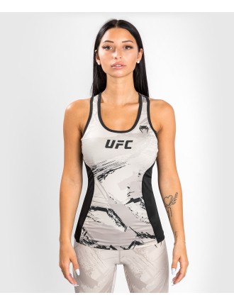 Top Choice UFC Venum Authentic Fight Week 2.0 Women Performance Tank Top - Sand/Black Latest Edition