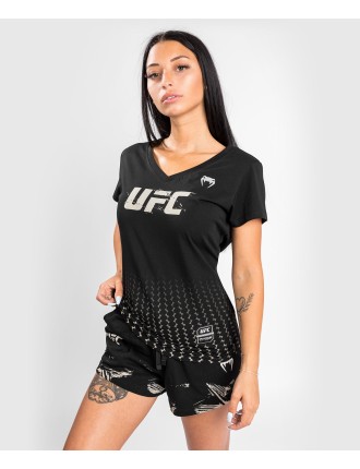 Top Choice UFC Venum Authentic Fight Week 2.0 WomenShort Sleeve T-Shirt - Black New Release