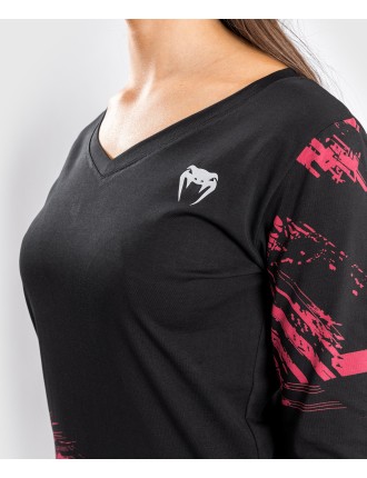 Top Choice UFC Venum Authentic Fight Week 2.0 Women Long Sleeve T-Shirt - Black/Red Fresh Release