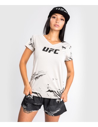 Top Choice UFC Venum Authentic Fight Week 2.0 Women Short Sleeve T-Shirt - Sand Just Launched