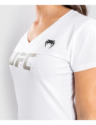 Top Choice UFC Venum Authentic Fight Week 2.0 Women Short Sleeve T-Shirt - White Hot New Item