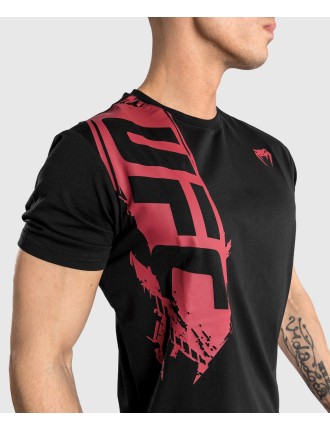 Top Choice UFC Venum Authentic Fight Week 2.0 Men Short Sleeve T-Shirt - Black/Red Available for Immediate Shipping