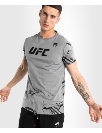 Top Choice UFC Venum Authentic Fight Week 2.0 Men Short Sleeve T-Shirt - Grey New Release