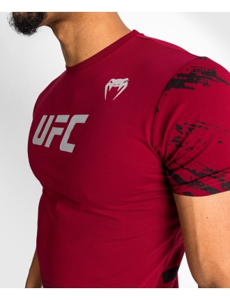 Top Choice UFC Venum Authentic Fight Week 2.0 Men Short Sleeve T-Shirt - Red