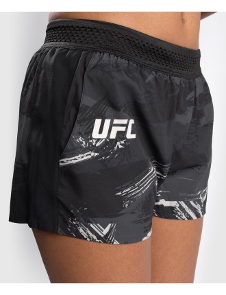 Top Choice UFC Venum Authentic Fight Week 2.0 Women Performance Short - Black/Sand Available Now