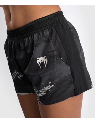 Top Choice UFC Venum Authentic Fight Week 2.0 Women Performance Short - Black/Sand Available Now