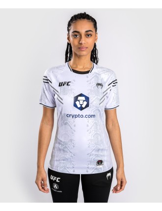 Top Choice UFC Adrenaline by Venum Personalized Authentic Fight Night Women's Walkout Jersey - White In Stock