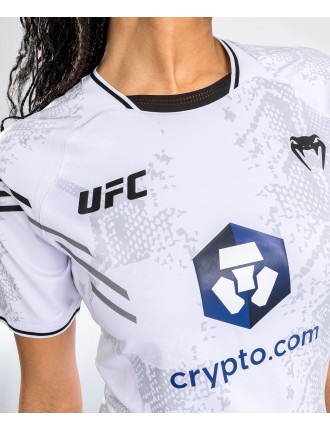 Top Choice UFC Adrenaline by Venum Personalized Authentic Fight Night Women's Walkout Jersey - White In Stock