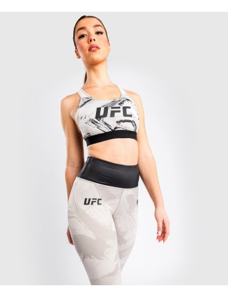 Top Choice UFC Venum Authentic Fight Week 2.0 Women Sport Bra - Sand/Black New Release