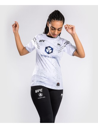 Top Choice UFC Adrenaline by Venum Personalized Authentic Fight Night Women's Walkout Jersey - White In Stock