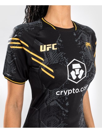 Top Choice UFC Adrenaline by Venum Personalized Authentic Fight Night Women's Walkout Jersey - Champion Available for Immediate 