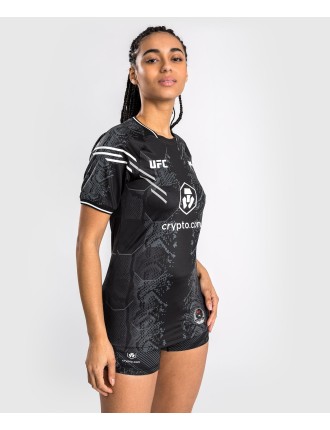 Top Choice UFC Adrenaline by Venum Personalized Authentic Fight Night Women's Walkout Jersey - Black New Release