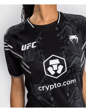 Top Choice UFC Adrenaline by Venum Personalized Authentic Fight Night Women's Walkout Jersey - Black New Release