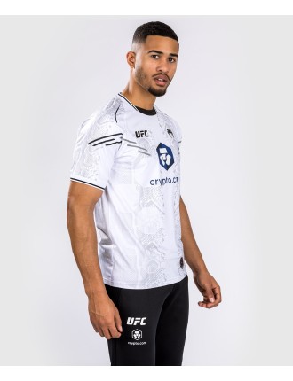 Top Choice UFC Adrenaline by Venum Personalized Authentic Fight Night Men's Walkout Jersey - White Ready for Shipment