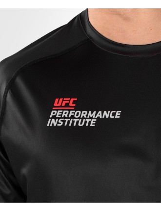 Top Choice UFC Venum Performance Institute 2.0 Men Dry-Tech Shirt - Black/Red New Release