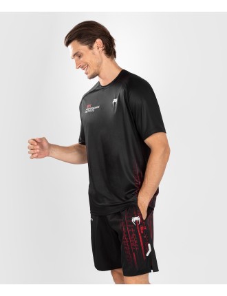 Top Choice UFC Venum Performance Institute 2.0 Men Dry-Tech Shirt - Black/Red New Release