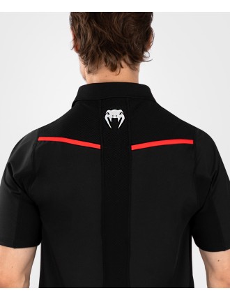 Top Choice UFC Venum Performance Institute 2.0 Men Polo Shirt - Black/Red Fresh Release