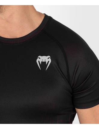 Top Choice UFC Venum Performance Institute 2.0 Men Short-Sleeve Rashguard - Black/Red Limited Stock