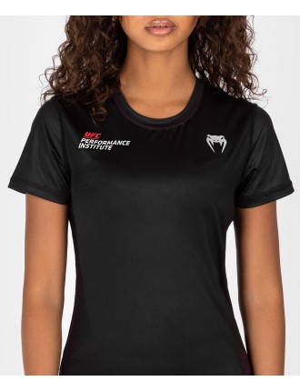 Top Choice UFC Venum Performance Institute 2.0 Women Dry-Tech Shirt - Black/Red In Stock