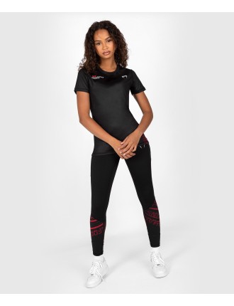 Top Choice UFC Venum Performance Institute 2.0 Women Dry-Tech Shirt - Black/Red In Stock