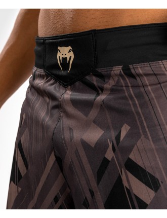 Top Choice Venum Tecmo 2.0 Fightshort - Black/Brown Immediate Availability