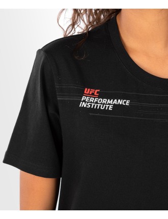 Top Choice UFC Venum Performance Institute 2.0  Women T-Shirt - Black/Red Ready for Shipment