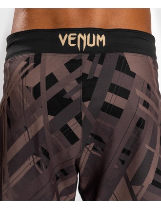 Top Choice Venum Tecmo 2.0 Fightshort - Black/Brown Immediate Availability