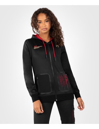 Top Choice UFC Venum Performance Institute 2.0 Women Zip Hoodie - Black/Red On Hand Now