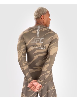 Top Choice UFC Adrenaline by Venum Fight Week Performance Long Sleeve Rashguard - Desert Camo On Hand Now