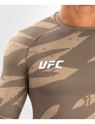 Top Choice UFC Adrenaline by Venum Fight Week Performance Long Sleeve Rashguard - Desert Camo On Hand Now