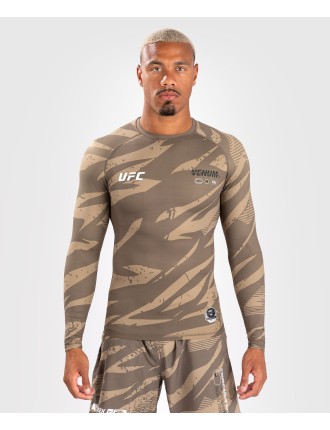 Top Choice UFC Adrenaline by Venum Fight Week Performance Long Sleeve Rashguard - Desert Camo On Hand Now