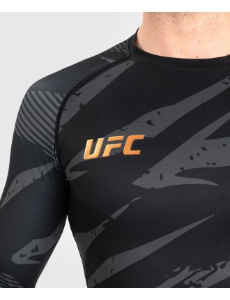 Top Choice UFC Adrenaline by Venum Fight Week Performance Long Sleeve Rashguard - Urban Camo Fresh Release