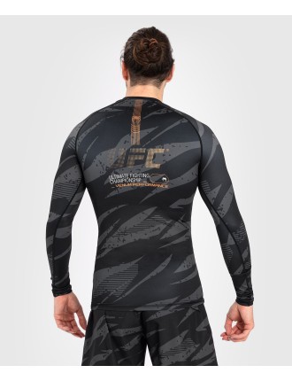 Top Choice UFC Adrenaline by Venum Fight Week Performance Long Sleeve Rashguard - Urban Camo Fresh Release